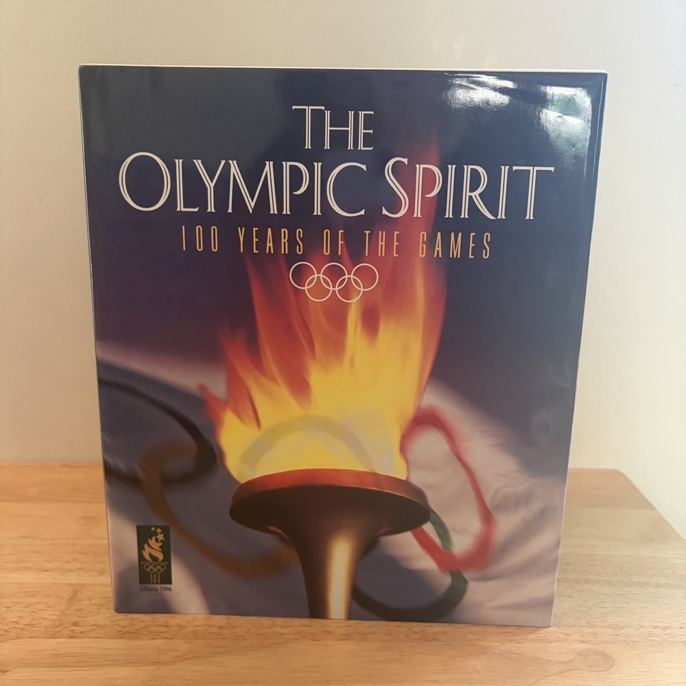 Book The Olympic Spirit 100 Years of the Games Atlanta 1996 Hardback Jacket
